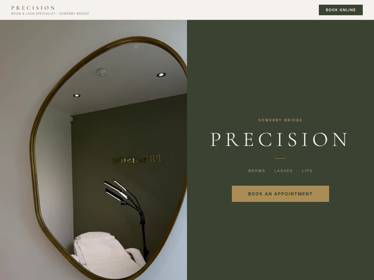 Precision website